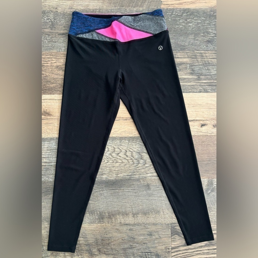 Vogo Athletica Yoga Pants Leggings Athletic Black Pink Women Size Small‎